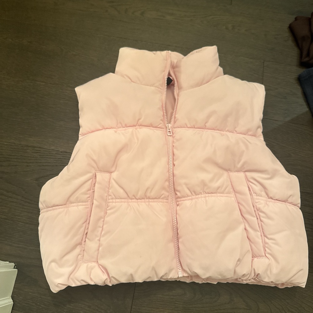 H&M Pink Puffer Vest